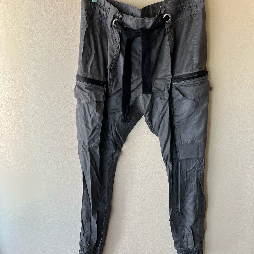 Reflective cargo pants